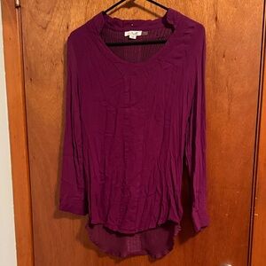 Simply Noelle Deep Purple Blouse
